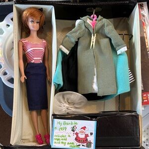 Mattel Fashion Doll Case with Colorful Illustrations